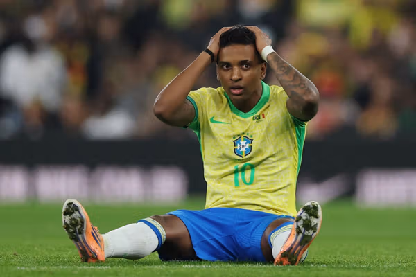 رودریگو بازیکن برازیلی رئال مادرید دچار پارگی رباط صلیبی شد و جام جهانی را از دست داد