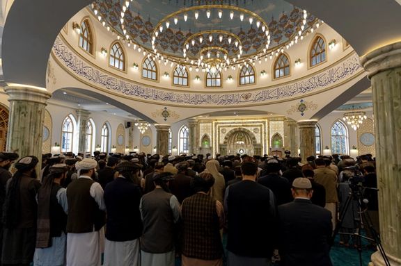 طالبان میگوید این مسجد ظرفیت هزار نمازگزار را دارد
