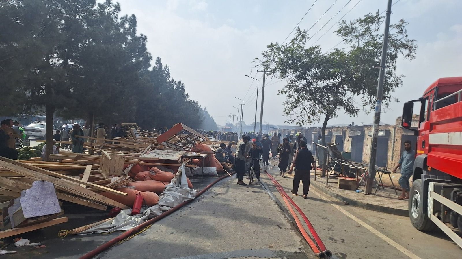 آتش‌سوزی در ناحیه پنجم کابل، 'نزدیک به ۹ میلیون افغانی' زیان برجای گذاشت