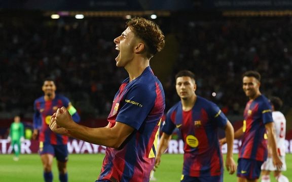 پیروزی قاطع و پرگل بارسلونا با درخشش فرمین لوپز در لیگ قهرمانان اروپا