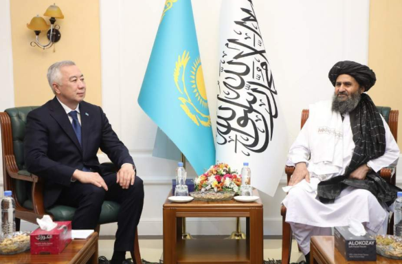 د درې میلیارده ډالرو سوداګري؛ کابل او استانه د اړیکو پر پراختیا ټینګار وکړ