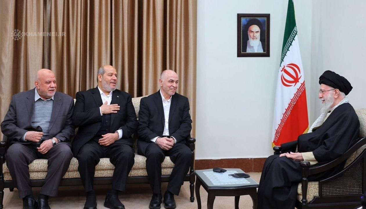 خامنه‌ای در دیدار با مقامات حماس توافق آتش‌بس در غزه را دستاورد بزرگ خواند