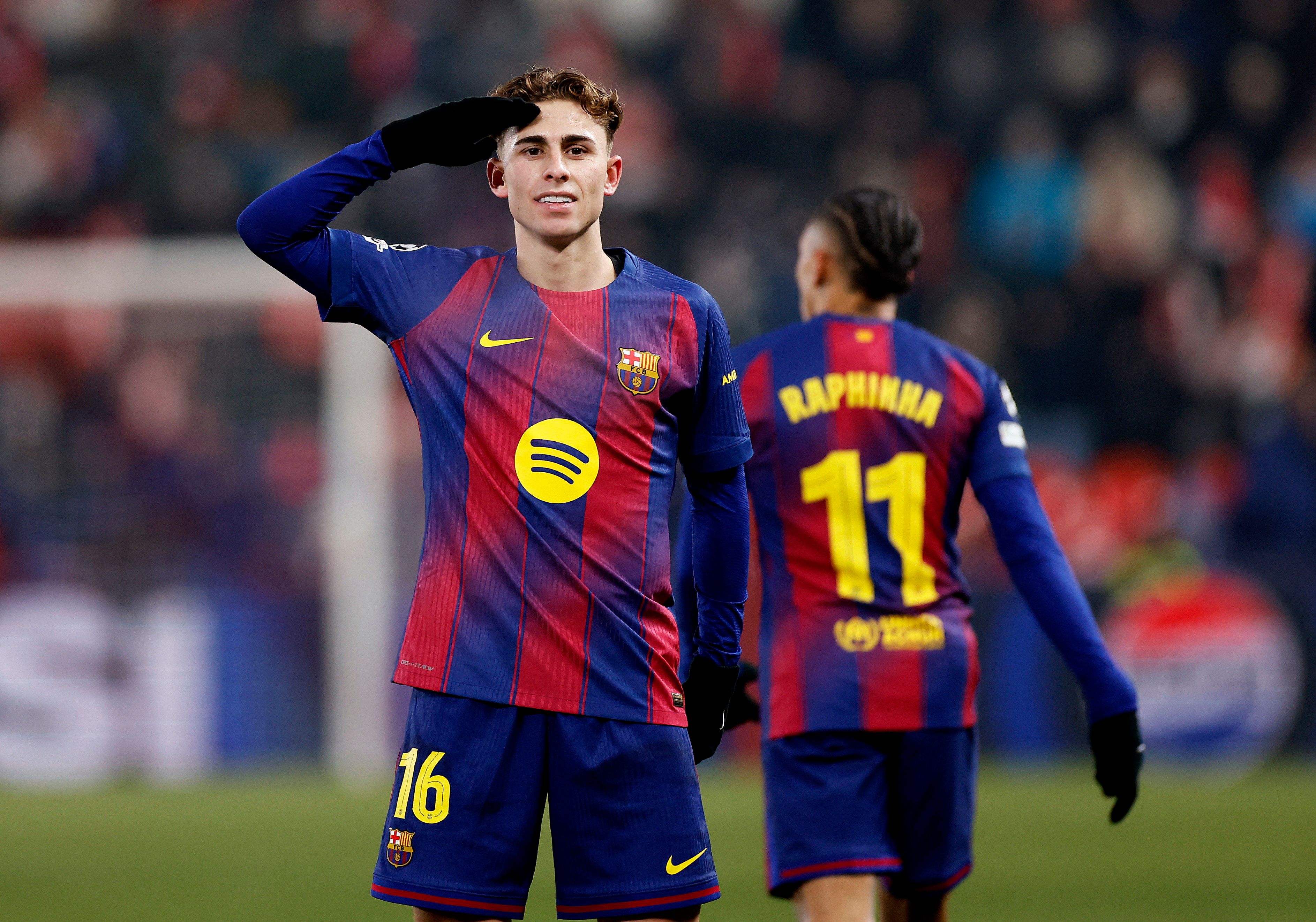 بارسلونا ۴–۲ اسلاویا پراگ؛ بازگشت آبی‌اناری‌ها با درخشش فرمین لوپز در شب یخ‌زده پراگ