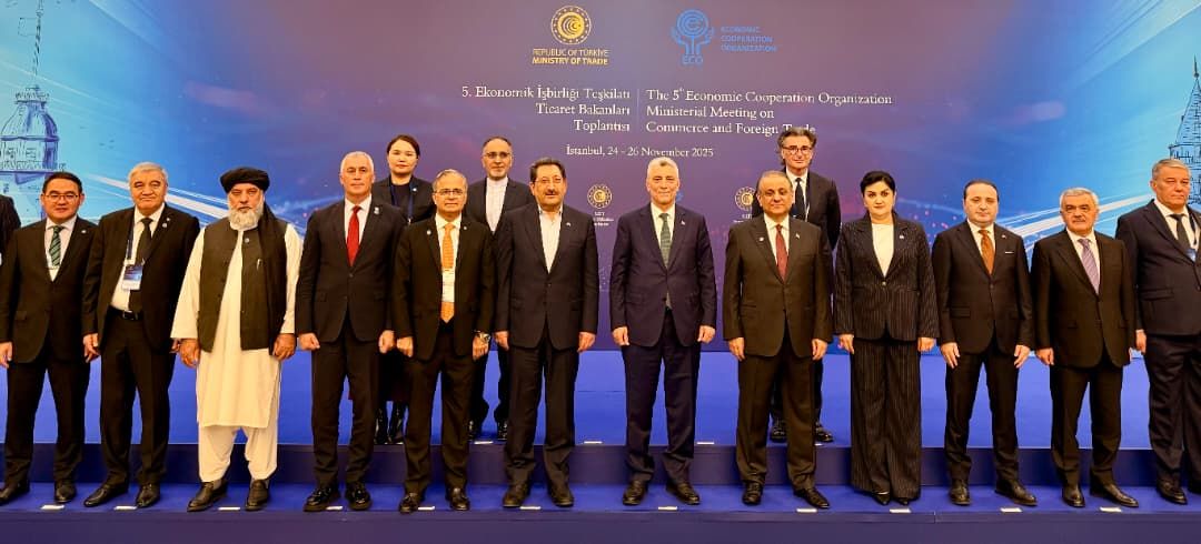 د طالبانو د صنعت او سوداګرۍ وزیر د اقتصادي همکاریو سازمان (ایکو) په ۵مه ناسته کې ګډون وکړ