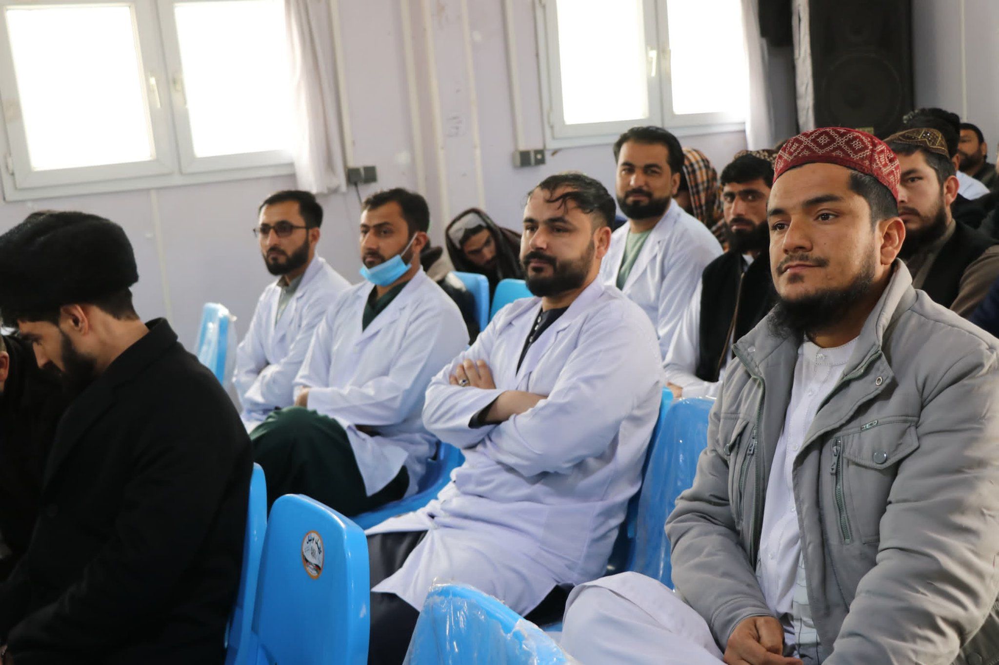 جای خالی پزشکان زن در مراسم افتتاح شفاخانه صحت طفل و مادر در قندوز