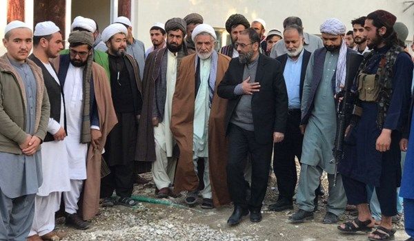 معاون سفیر ایران در کابل در سفر به سرپل از کمک کشورش به توسعه این ولایت خبر داد