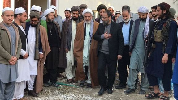 معاون سفیر ایران در کابل در سفر به سرپل از کمک کشورش به توسعه این ولایت خبر داد