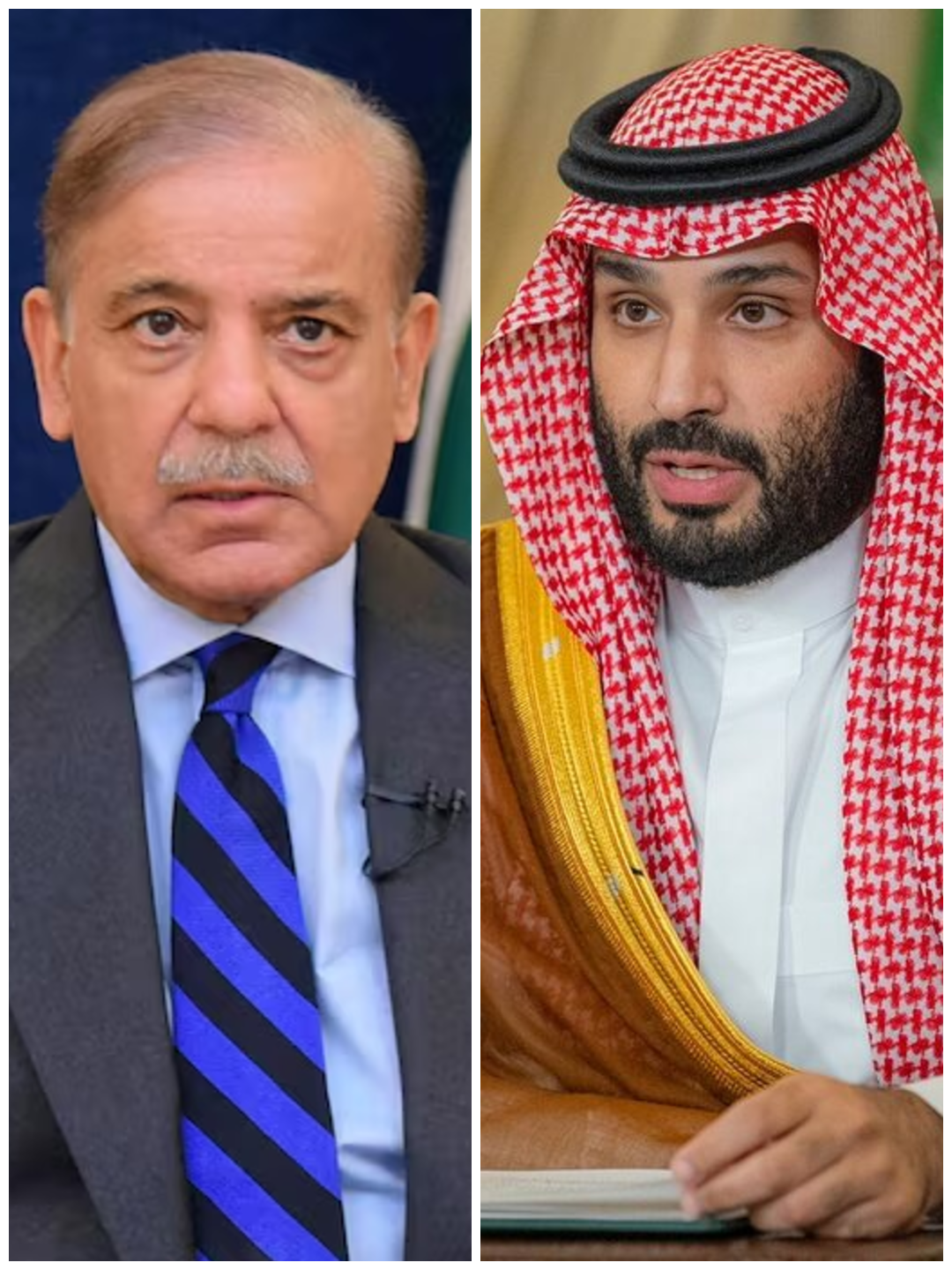شهباز شریف با محمد بن سلمان درباره توافق ایران و امریکا گفت‌وگو کرد