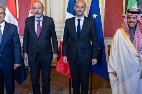 وزیران خارجه عربستان، مصر، اردن و فرانسه درباره پایان جنگ غزه گفتوگو کردند