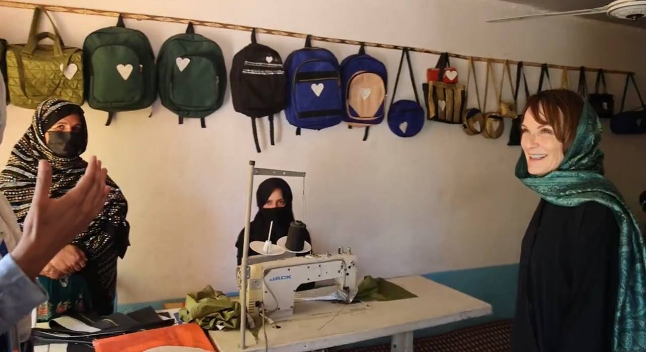 یوناما: جورجېټ ګانیون د ختیځو ولایتونو د زیانمنو وضعیت له نږدې ارزولی