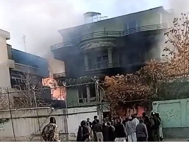 Taliban Allegedly Sets Ablaze Residence Of Former Afghan MP In Kabul
