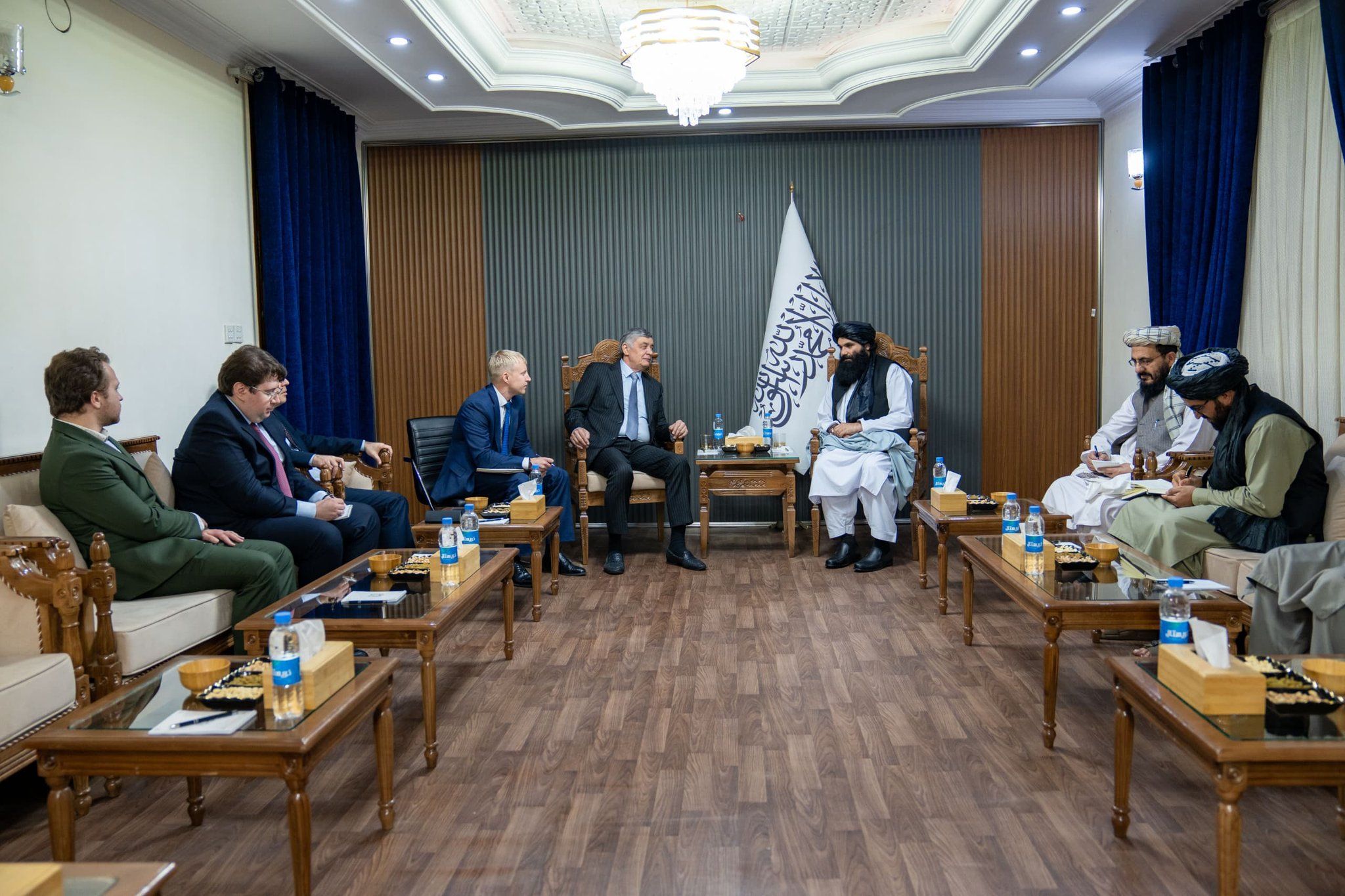 کابلوف او سراج الدین حقاني د مسکو او کابل ترمنځ پر امنیتي او سیاسي همکاریو غږېدلي