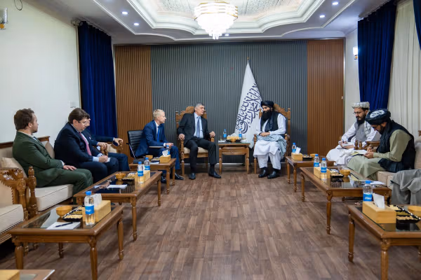 کابلوف او سراج الدین حقاني د مسکو او کابل ترمنځ پر امنیتي او سیاسي همکاریو غږېدلي