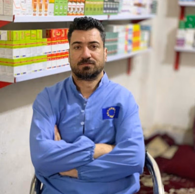 پزشکی که در پی لتوکوب طالبان نمیتوانست راه برود
