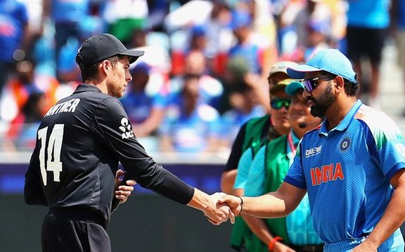 مسابقه نهایی جام قهرمانان کریکت ٢٠٢٥ با رقابت تیمهای هندوستان و نیوزیلند آغاز شد