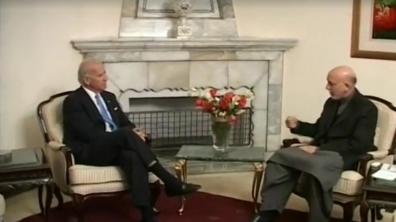 صالح : کرزي بایډن ته وویل افغانستان ستاسې راتګ سره نه دی پېدا شوی چې له تلو سره مو مړ شي