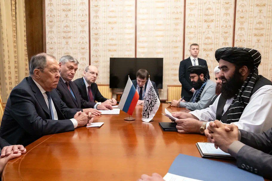 وزیران خارجه روسیه و طالبان در حاشیه نشست فارمت مسکو دیدار کردند