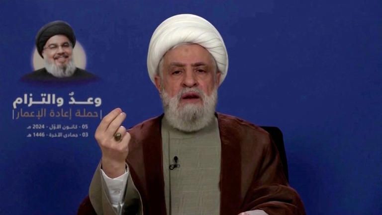 رهبر حزب‌الله می‌گوید راه اکمالاتی این گروه از سوریه قطع شده است