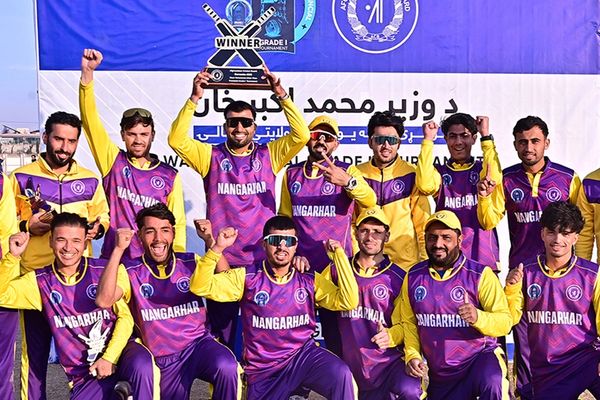 تیم ننگرهار قهرمان مسابقات کریکت درجه اول ولایتی افغانستان شد