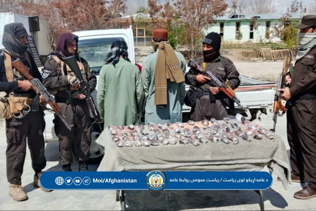 طالبان وايي چې په څو ولایتونو کې د نشه يي توکو د قاچاق او پلور په تړاو ۴۰ تنه نیول شوي 