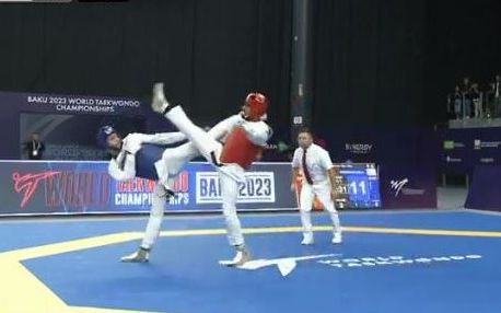 سومین تکواندوکار افغانستان نیز از مسابقات جهانی حذف شد