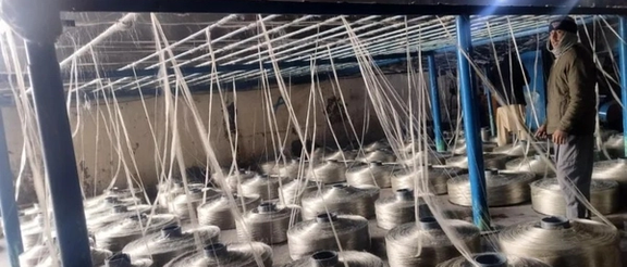 په بلخ کې د نږدې یو مېلیون ډالرو په ارزښت د مصنوعي پنبې د تولید فابریکه جوړه شوه