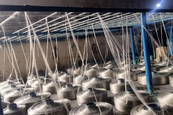 په بلخ کې د نږدې یو مېلیون ډالرو په ارزښت د مصنوعي پنبې د تولید فابریکه جوړه شوه