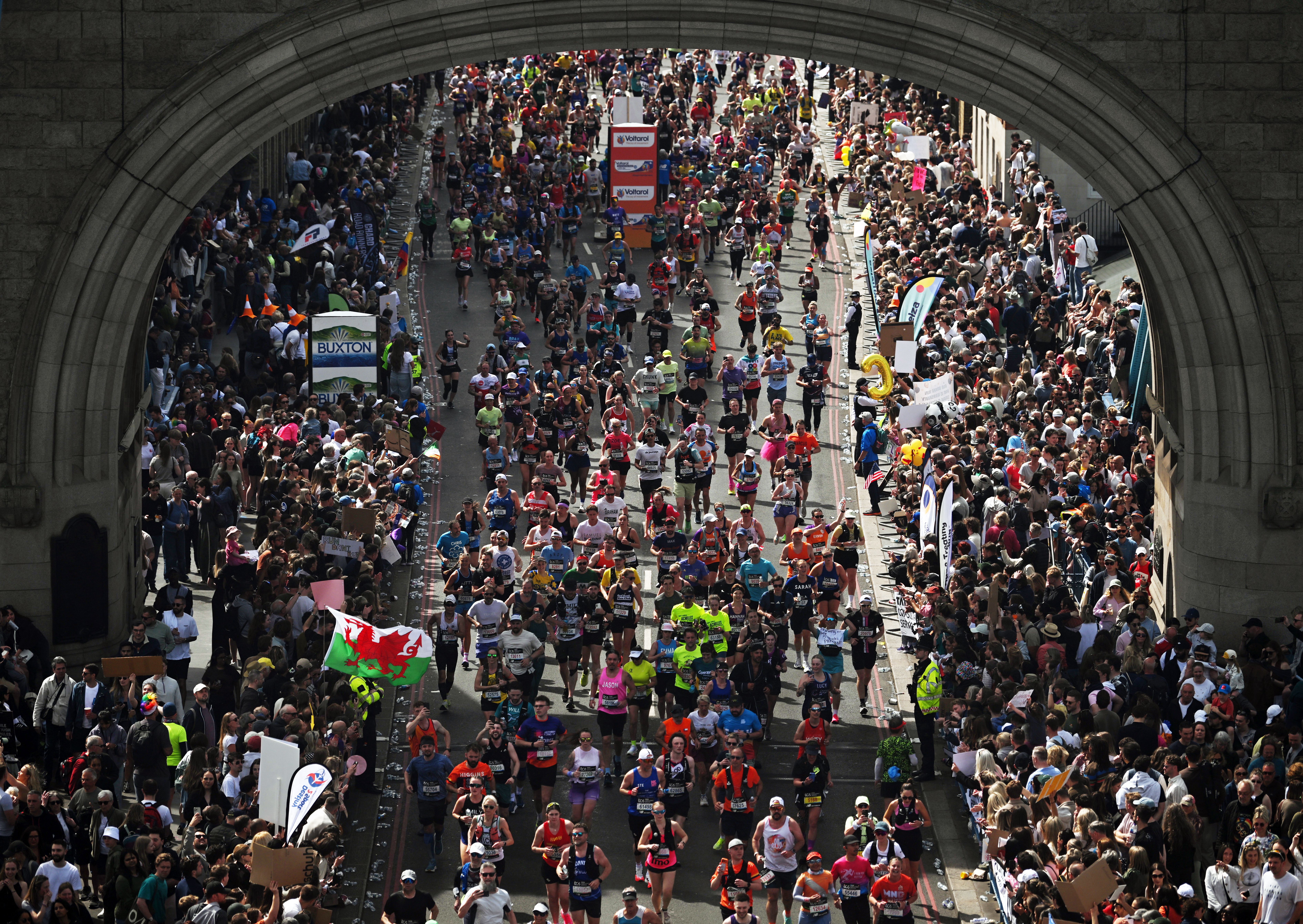 رکوردشکنی ماراتن لندن؛ بیشترین تعداد دوندگان تاریخ به خط پایان رسیدند