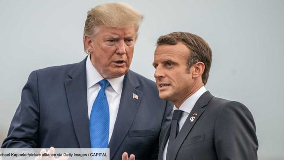 نخستین سفر پس از پیروزی؛ ترامپ در مراسم بازگشایی کلیسای نوتردام پاریس شرکت کرد