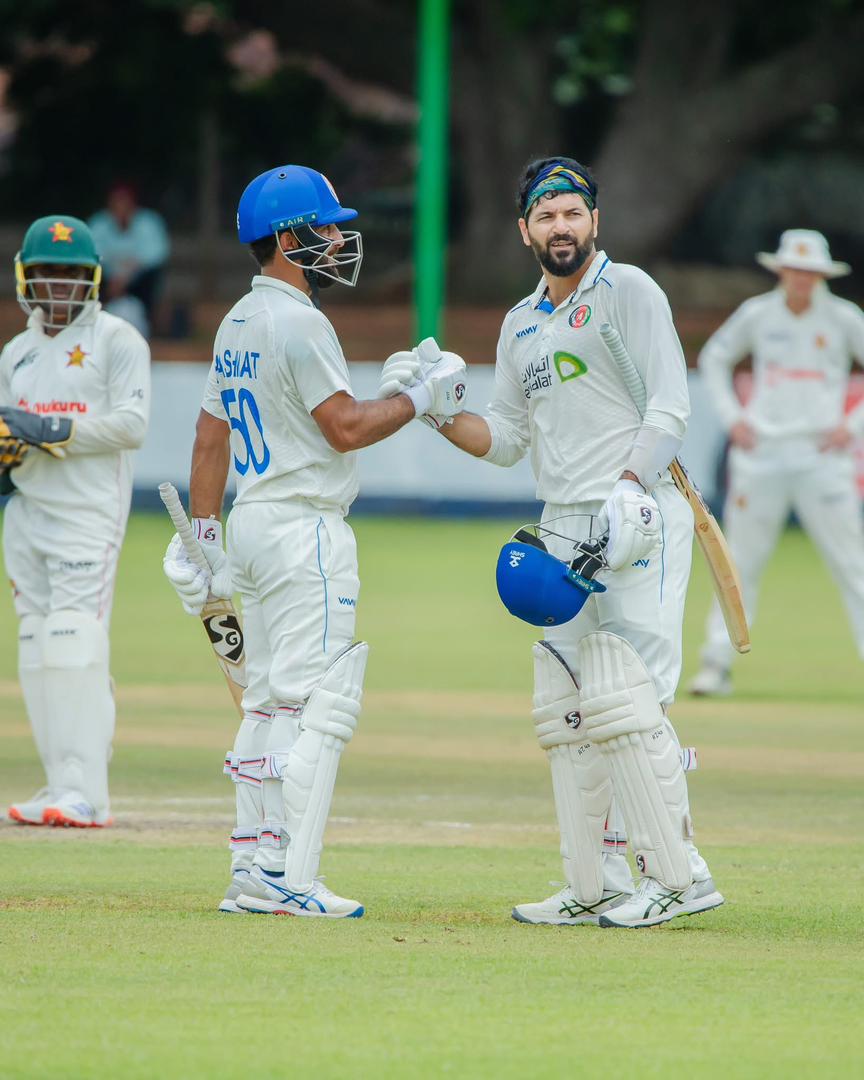 د افغانستان او زېمبابوې ترمنځ لومړۍ ټېسټ لوبه بې پایلې اعلان شوه 