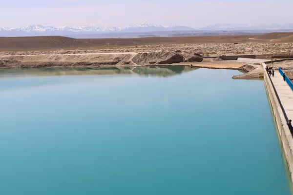 د لوګر په سرخاب بند کې شاوخوا ۹ میلیونه مکعب متره اوبه زیرمه شوې