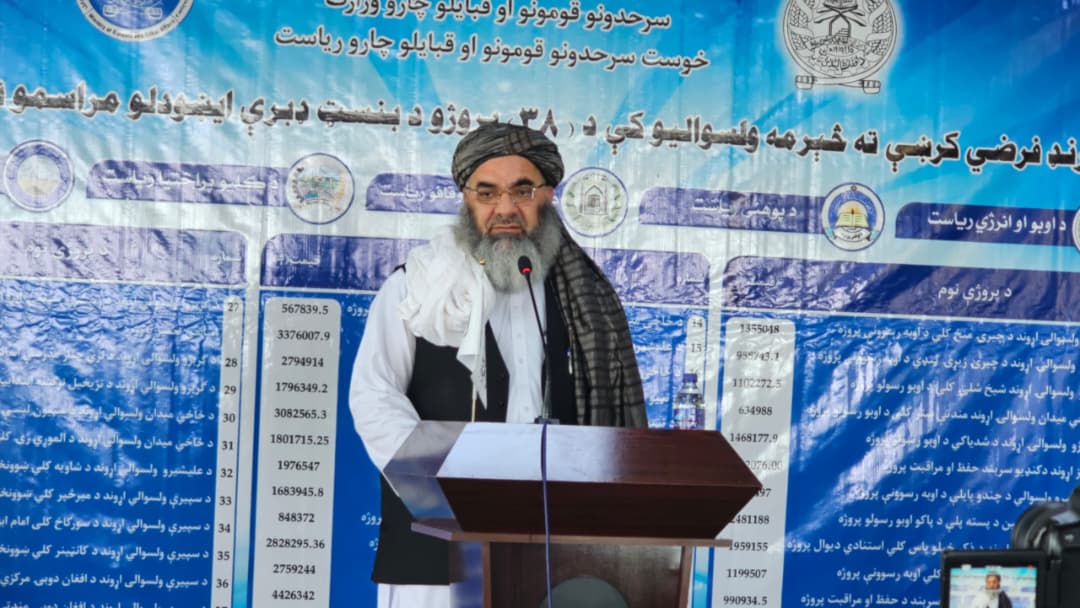 د طالبانو د سرحدونو وزارت مرستیال: د افغان خاورې، ملي ارزښتونو او د ولس ساتنې ته ژمن یو