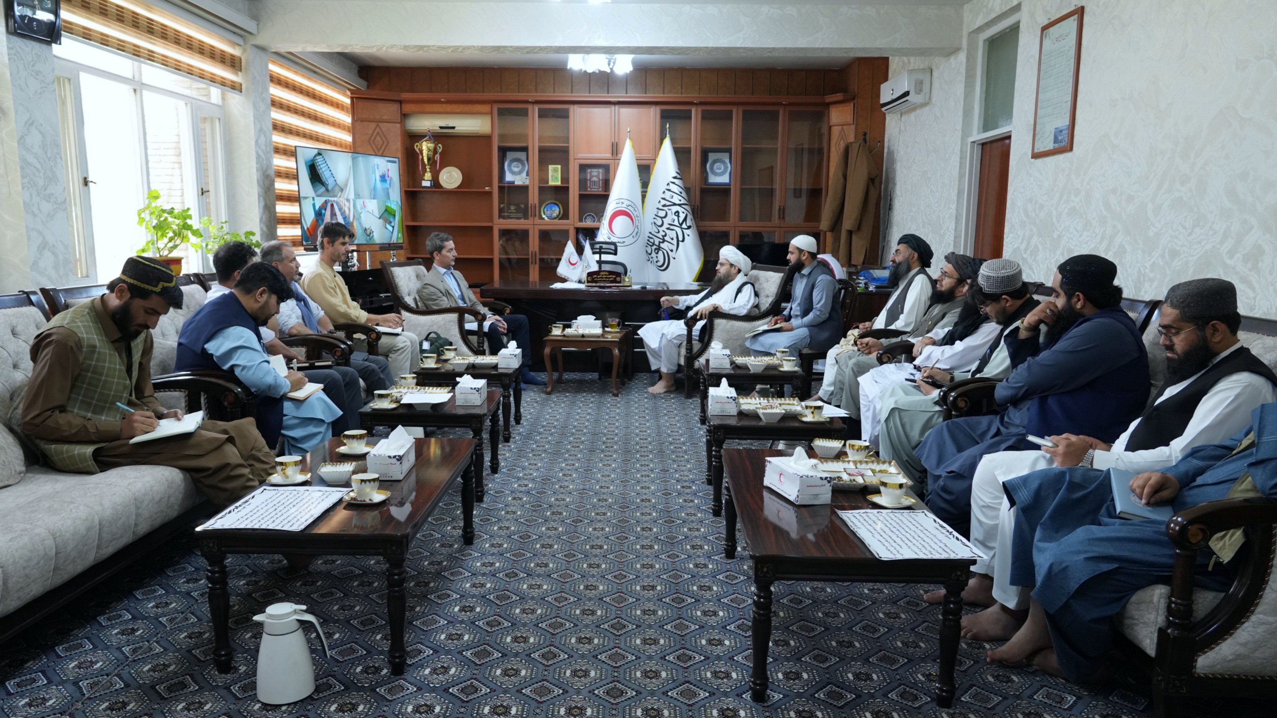 د اتریش او ډنمارک سره صلیب ادارې افغانستان ته د ستنېدونکو کډوالو ملاتړ پیلوي
