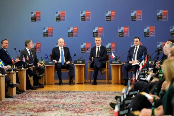 وزیران خارجه کشورهای عضو ناتو در پراگ