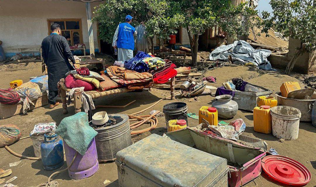 د کډوالۍ نړیوال سازمان: په افغانستان کې وروستیو سېلابونو ۵۷۰۰ کورنۍ زیانمنې کړې دي