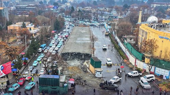 په کابل کې د ۴۶۲ میلیونه افغانیو په ارزښت د هوايي پله د جوړولو چارې پیل شوې