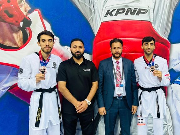 تیم ملی تکواندوی افغانستان دو مدال از رقابتهای آزاد تکواندو فجیره کسب کرد