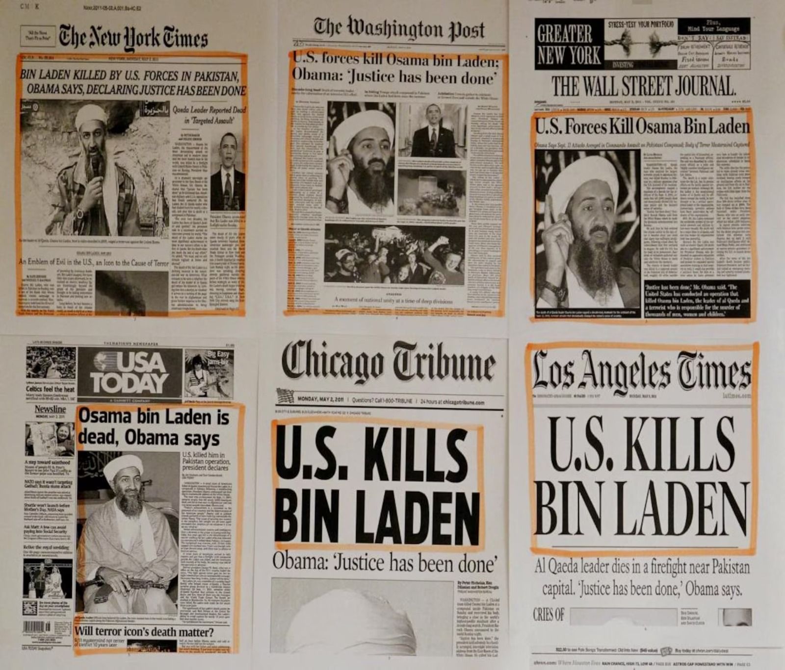 خبر مرگش سرخط روزنامه‌های جهان بود