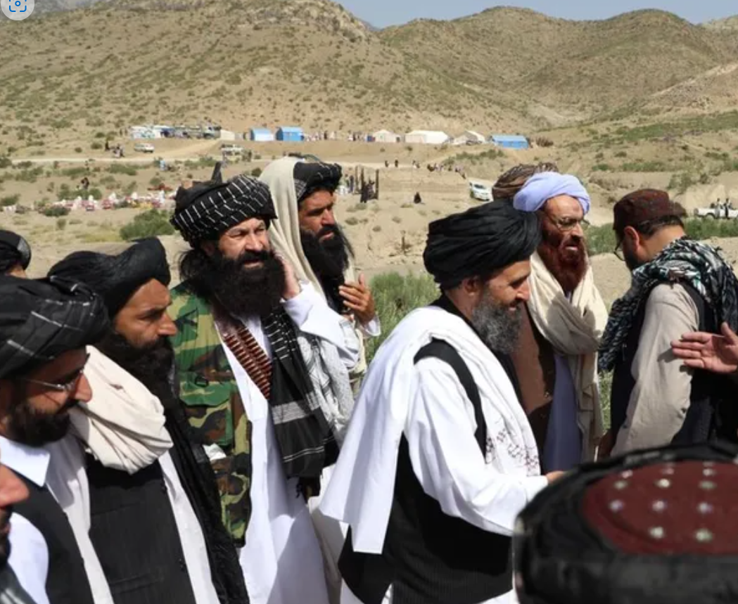 Mullah Baradar Visits Quake-hit Paktika, Khost Provinces After a Week