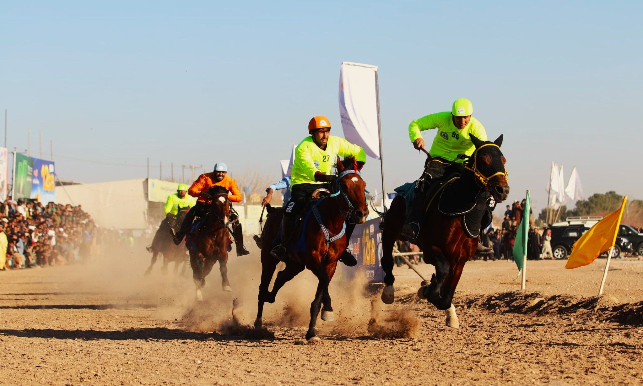 رقابت‌های اسب سواری افغانستان در سبک‌های سرعت و یورغه به پایان رسید