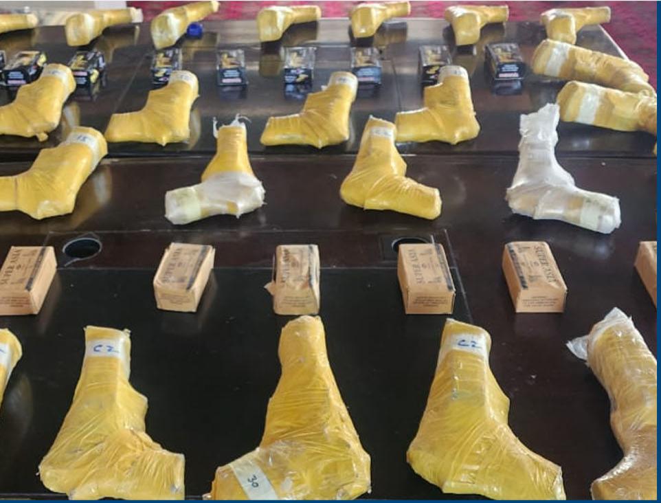 طالبان وايي په پکتیا کې له پاکستان څخه قاچاق کېدونکې ۲۸ میله تومانچې نیول شوې