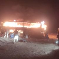 طالبان شمار تلفات تصادف مرگبار ترافیکی در هرات را ۷۱ نفر اعلام کرد