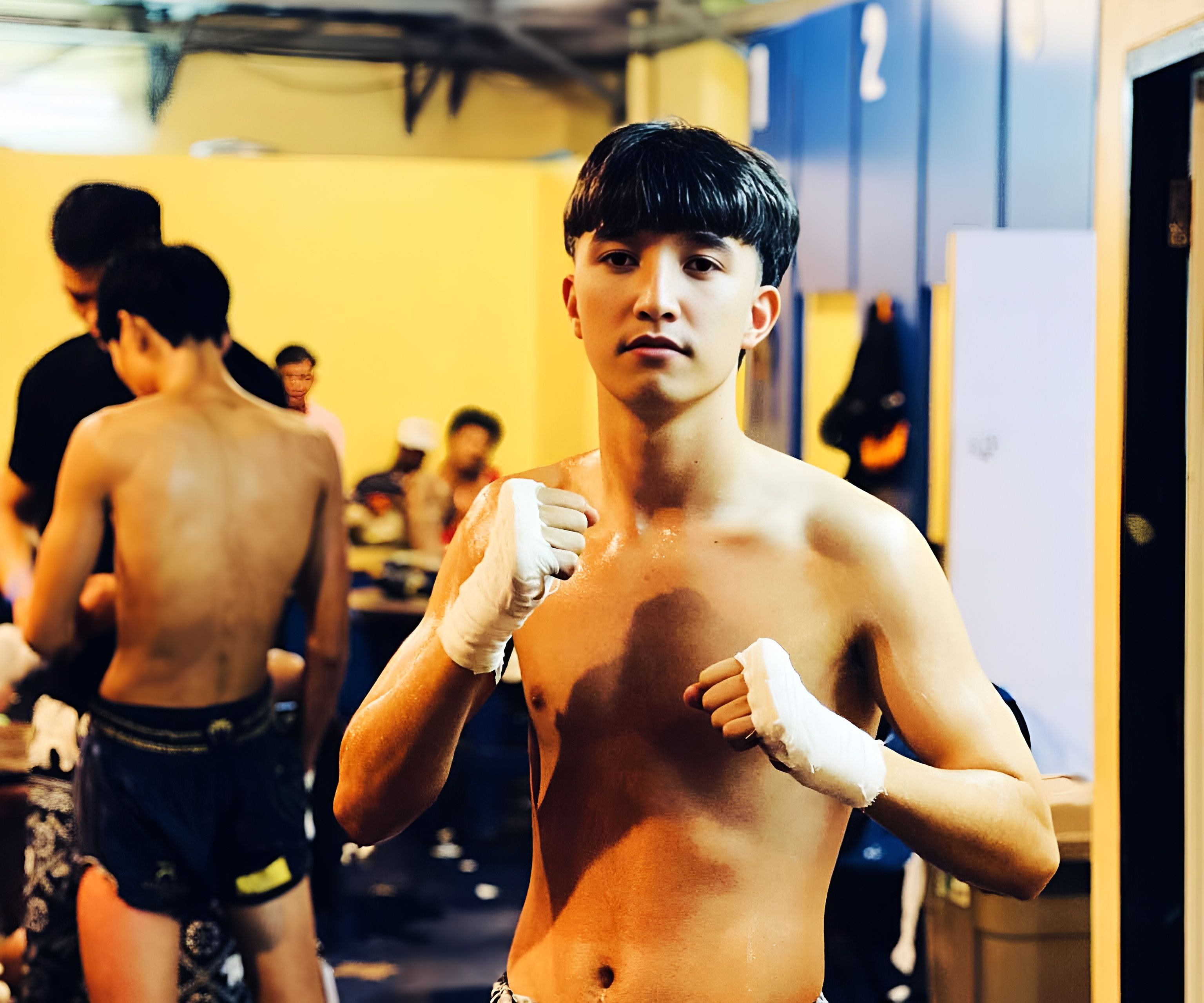 نویدالله سعدی، در یکی از بزرگ‌ترین سازمان‌های موی‌تای جهان مبارزه می‌کند