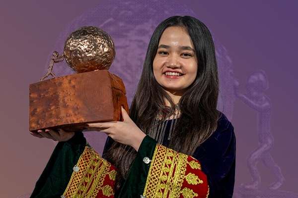 Afghan Girl Nila Ibrahimi Named Among UN’s 2025 Young Leaders