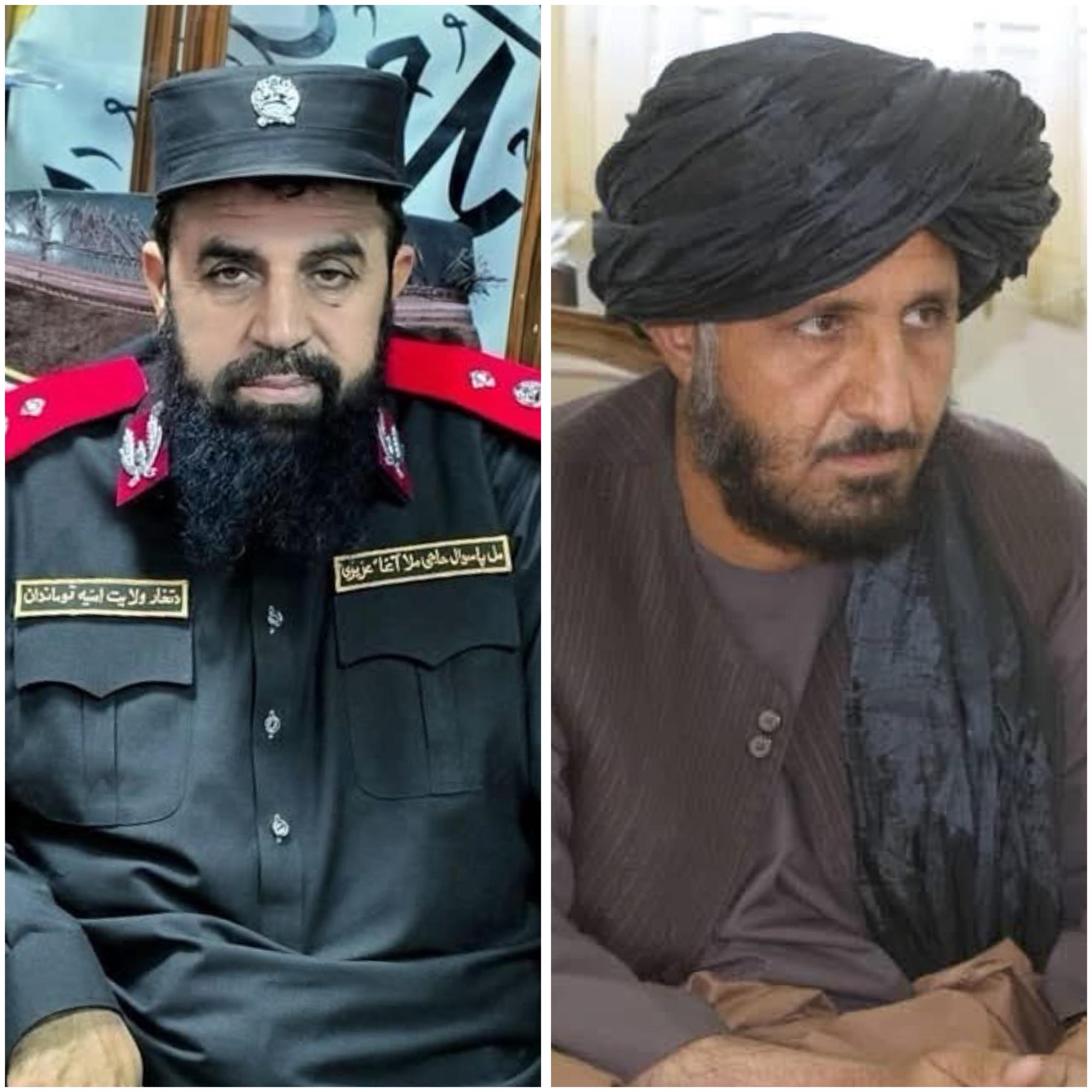 په کندهار کې د حوزې امر د تخار امنیه قوماندان او د تخار امنیه قوماندان د حوزې امر ټاکل شوی