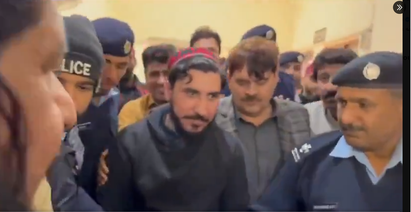 منظور پشتین اندکی پس از رهایی، دوباره از سوی پولیس پاکستان بازداشت شد