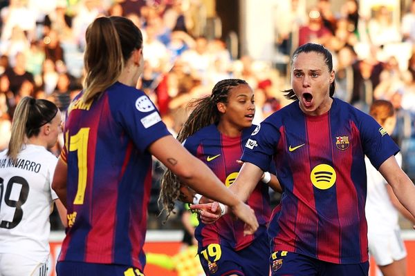 نمایش طوفانی بارسلونا در الکلاسیکو؛ آبیاناریها با نتیجه پرگل رئال مادرید را شکست دادند