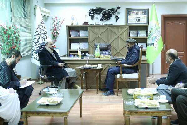 د طالبانو وزیر په کابل کې د ملګرو ملتونو د پراختیایي پروګرام له مشر سره لیدلي