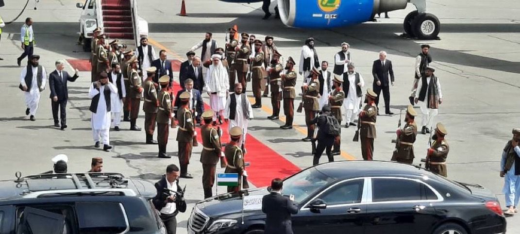 ‏د ازبکستان لومړی وزیر کابل ته ورسېد