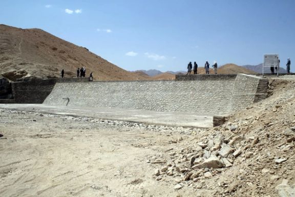 طالبان از افتتاح دو بند ذخیره آب در ولایت فراه خبر داد